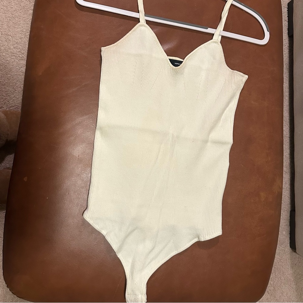 Vero Moda Cream Body Suit
